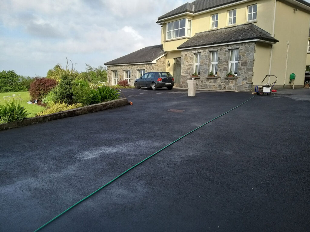 A Driveway After Cleaning — Alpha and Omega Refurbishment in Tuam, Galway