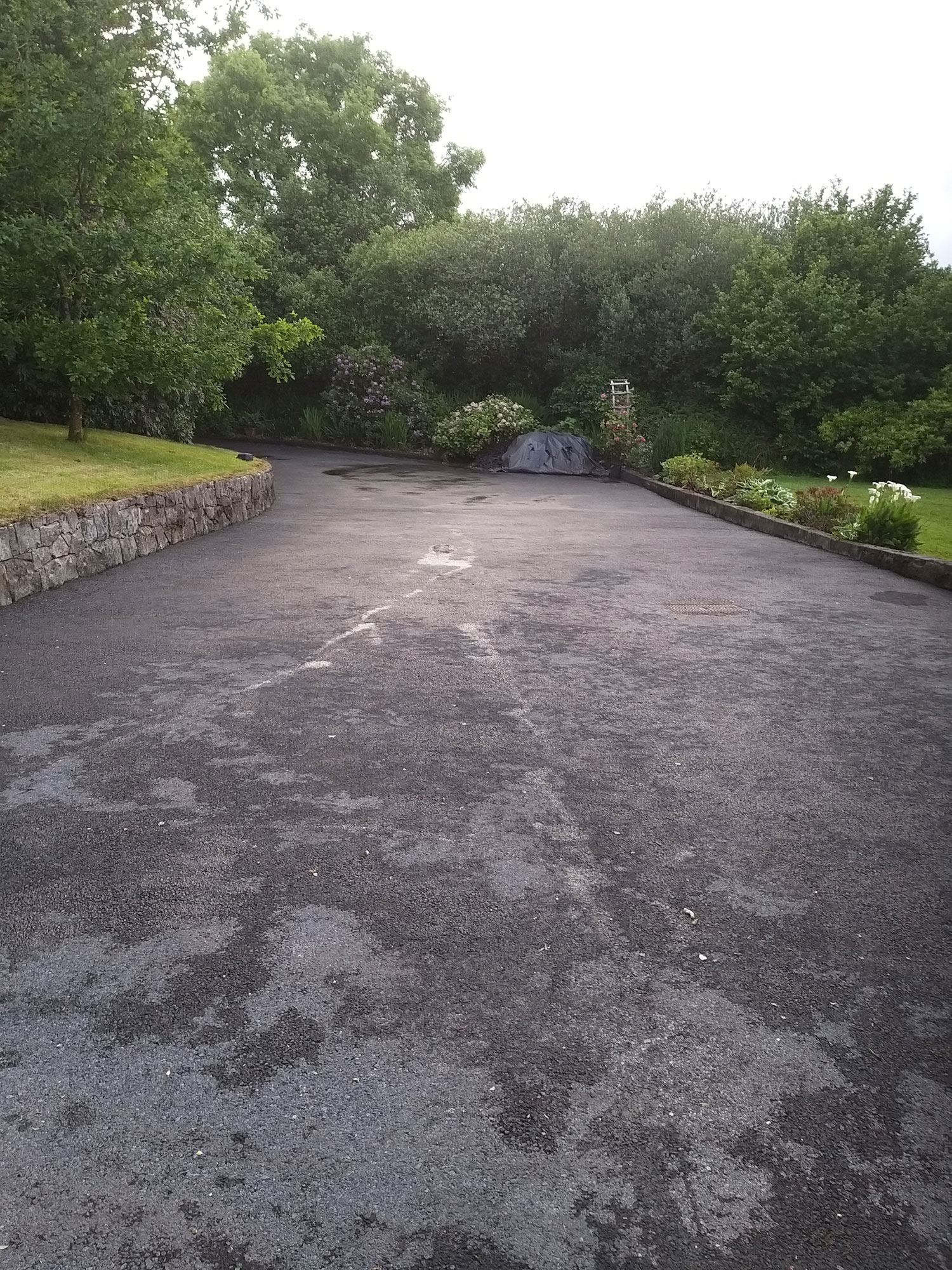 A Driveway Before Cleaning — Alpha and Omega Refurbishment in Tuam, Galway