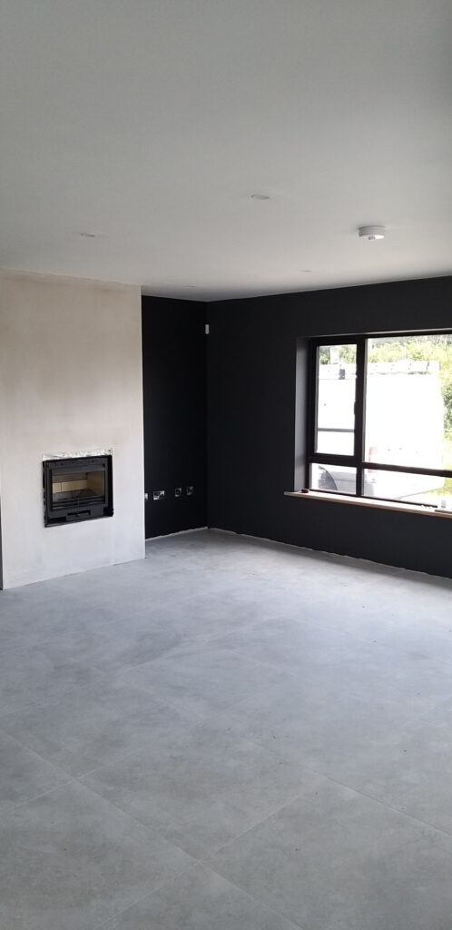 Empty Living Room After Refurbishment — Alpha and Omega Refurbishment in Tuam, Galway