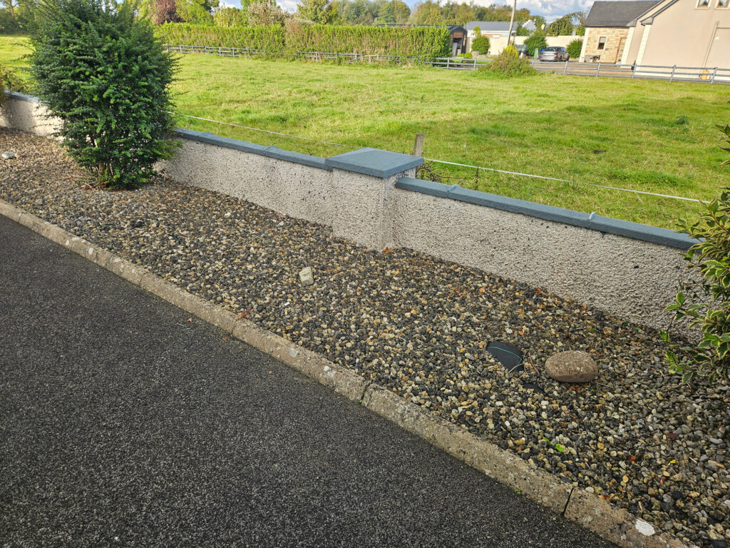 Painted Wall Capping — Alpha and Omega Refurbishment in Tuam, Galway