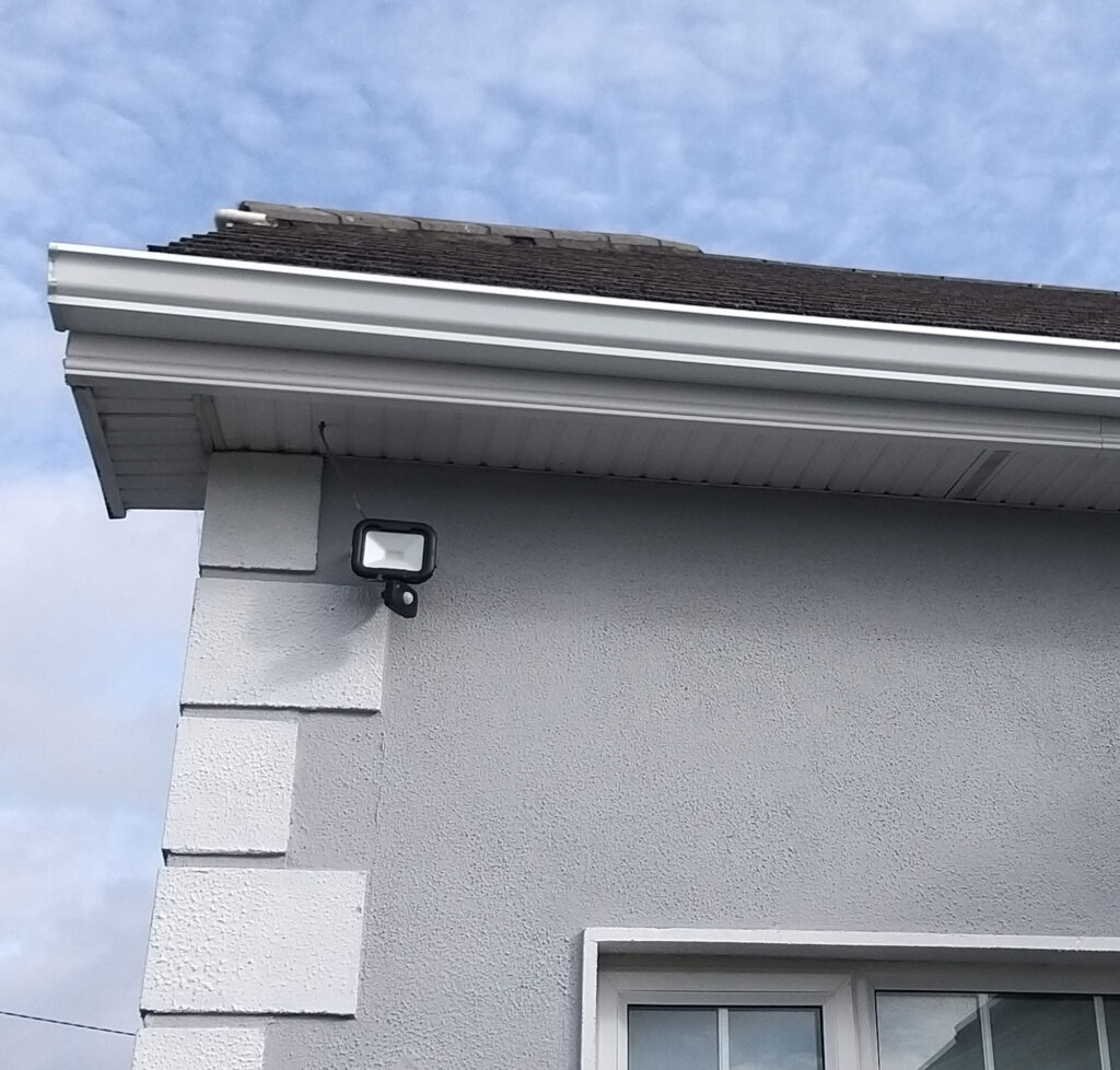 A New Gutter Installed — Alpha and Omega Refurbishment in Tuam, Galway