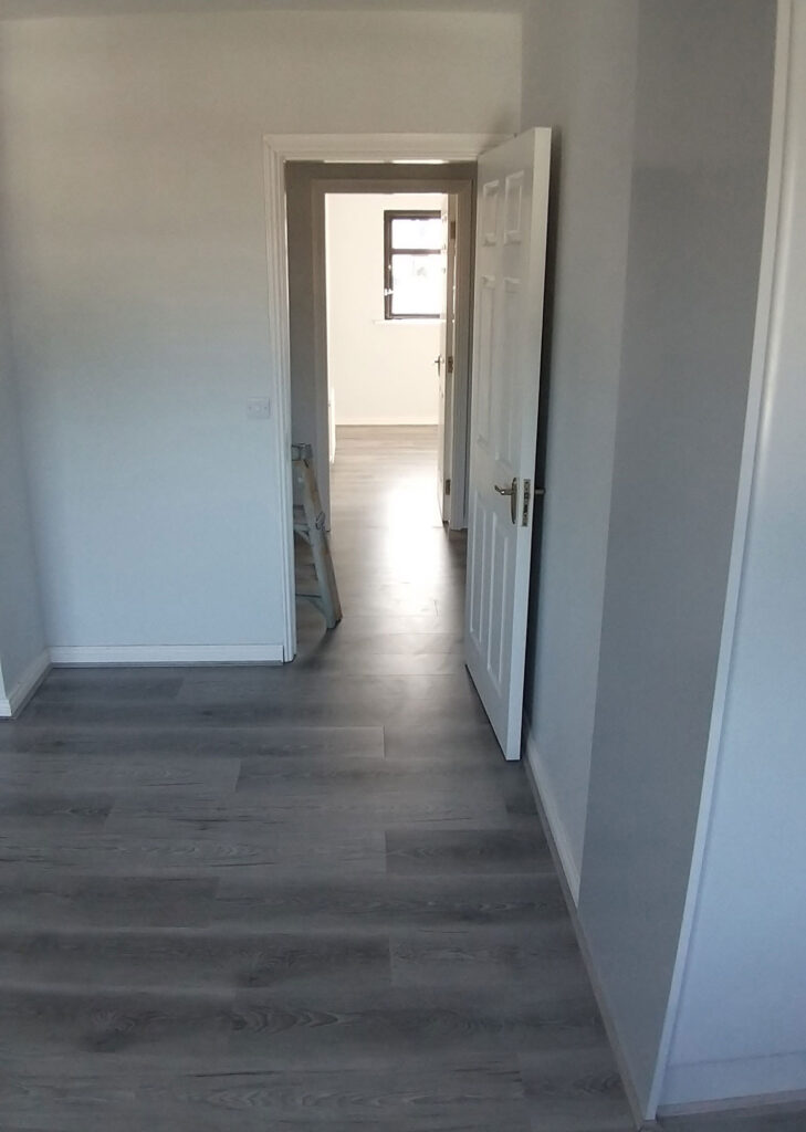 A Room After Renovation — Alpha and Omega Refurbishment in Tuam, Galway