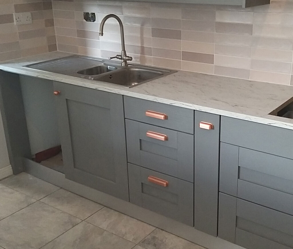Kitchen Area After Renovation — Alpha and Omega Refurbishment in Tuam, Galway