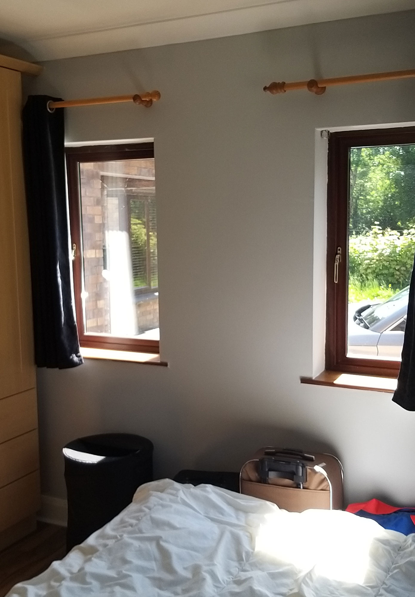 A Room Wall After Being Painted — Alpha and Omega Refurbishment in Tuam, Galway